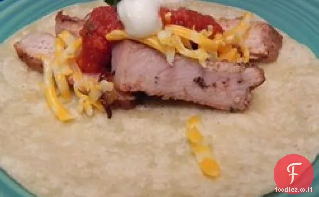 Deliziose costolette di maiale piccante