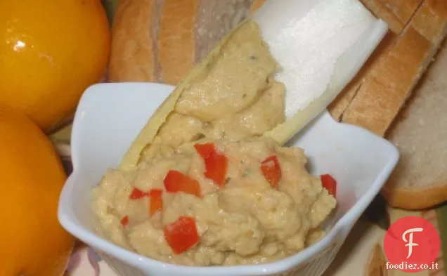 Salsa di ceci al limone Meyer