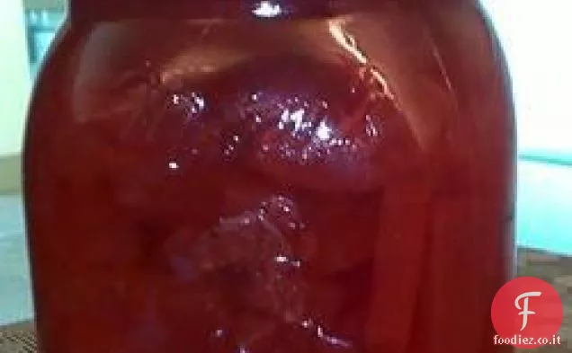 Sottaceti rossi di Natale