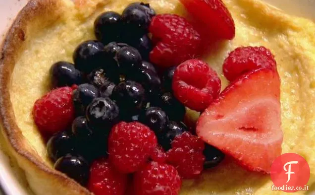 Frittelle al forno a tre bacche
