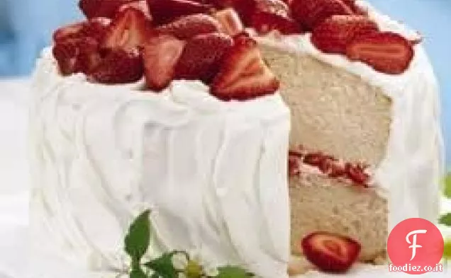 Torta allo yogurt alla fragola