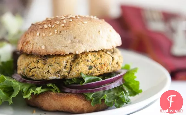 Hamburger di ceci e spinaci