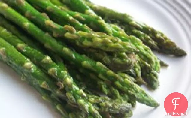Asparagi fritti in padella