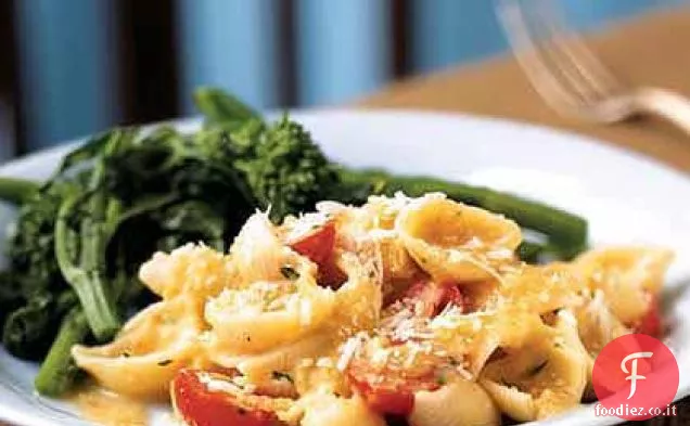 Pasta con Salsa di Ceci e Aglio