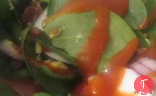 Insalata di spinaci facile e impressionante