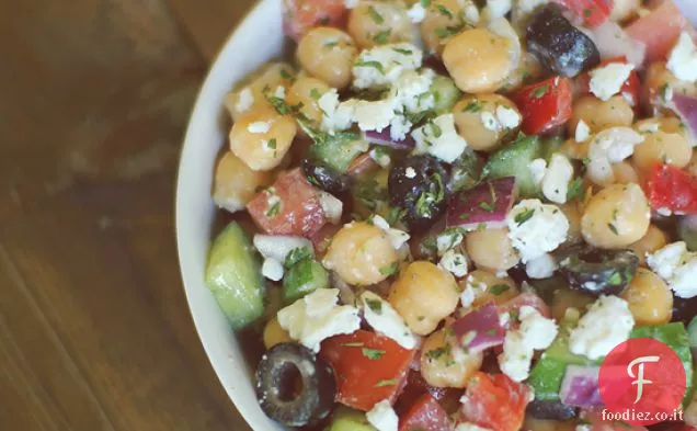 Insalata di ceci mediterranea