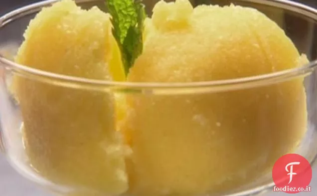 Sorbetto di mango e Acqua di Rose