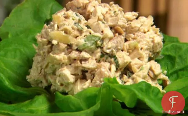 Limone Basilico Insalata di pollo