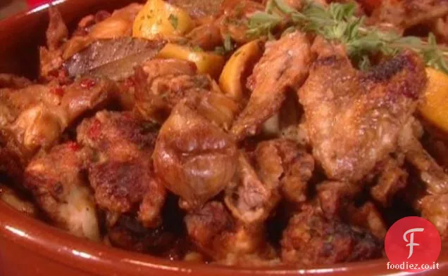 Ali di pollo in salsa di aglio