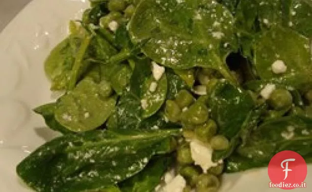Insalata di spinaci con facilità
