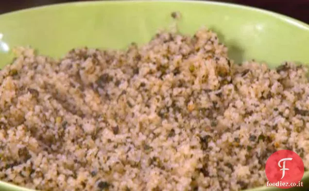 Couscous al Pistacchio, Aglio e Menta