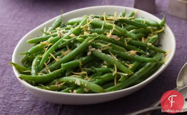 Fagiolini con Limone e Aglio