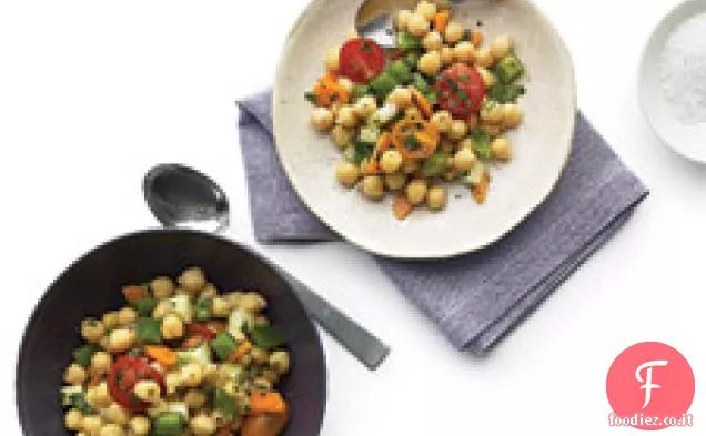 Insalata di ceci mediterranea