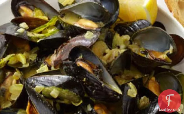 Cozze in salsa di crema al curry