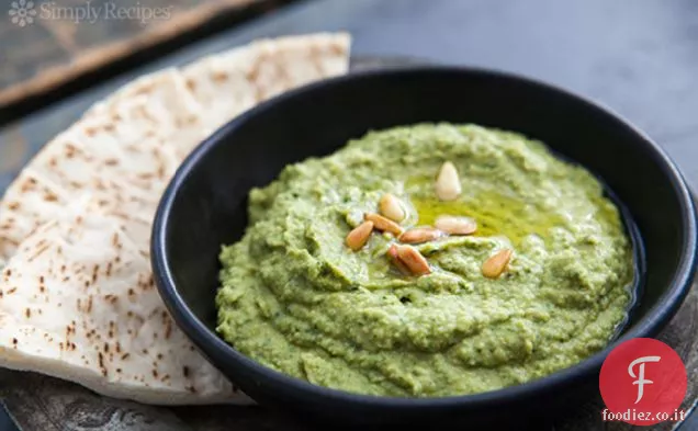 Hummus di basilico