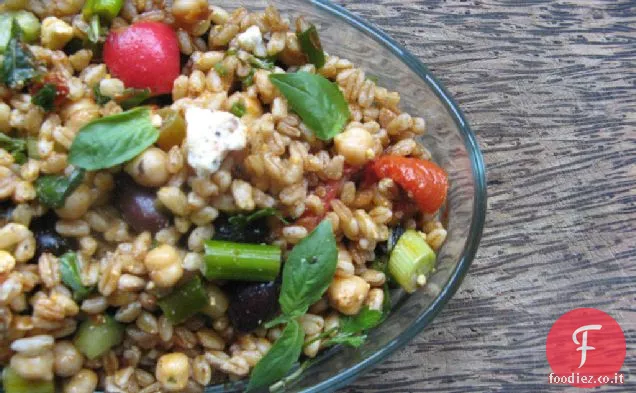 Ricetta Farro con Olive di Kalamata