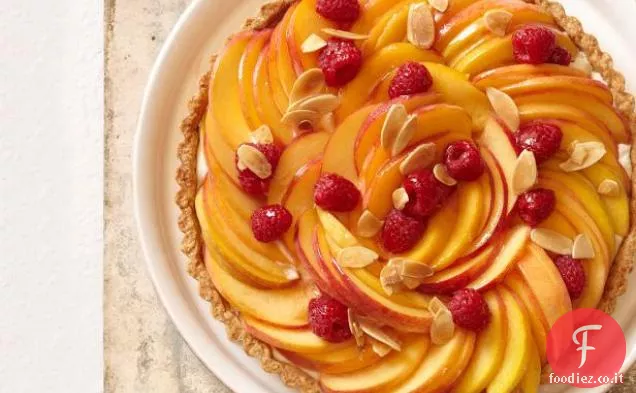 Crostata di Melba alla pesca