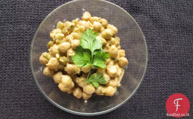 Curry di ceci con Latte di cocco