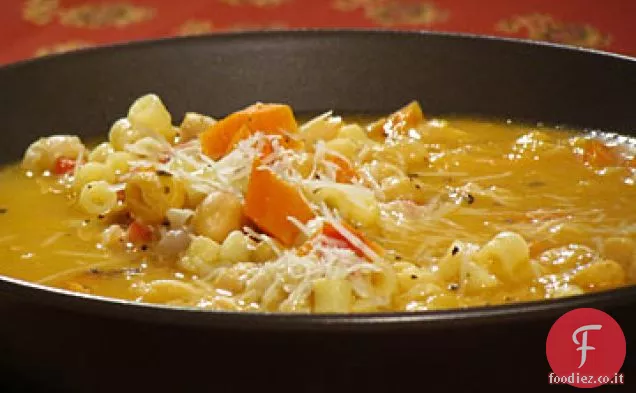 Zuppa di pasta e Ceci