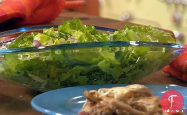 Lasagne integrali e insalata di scarola