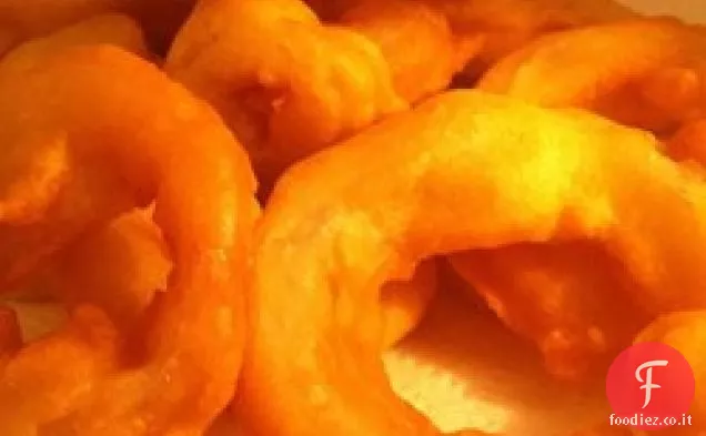 Anelli di cipolla fritti