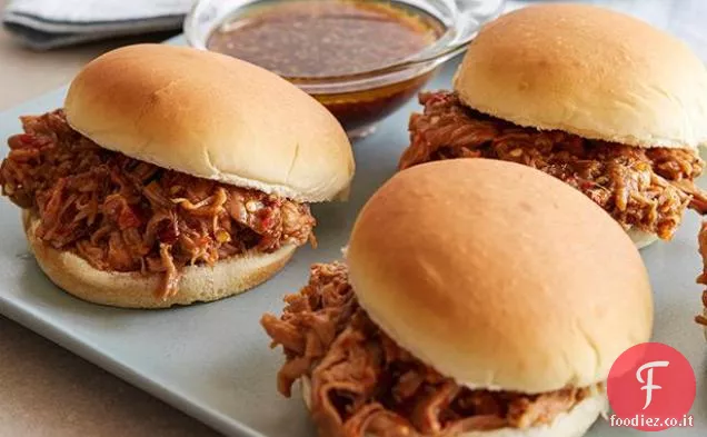 Panini di maiale tirato hawaiano