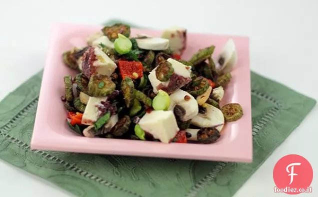 Ricetta insalata di gombo fritto