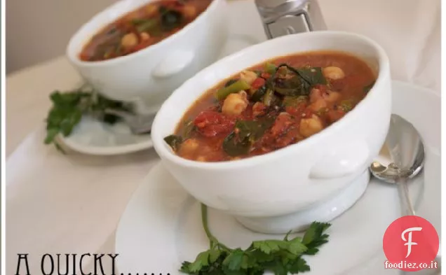 Steamy & Veloce zuppa vegetariana