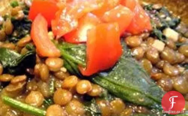 Lenticchie e spinaci