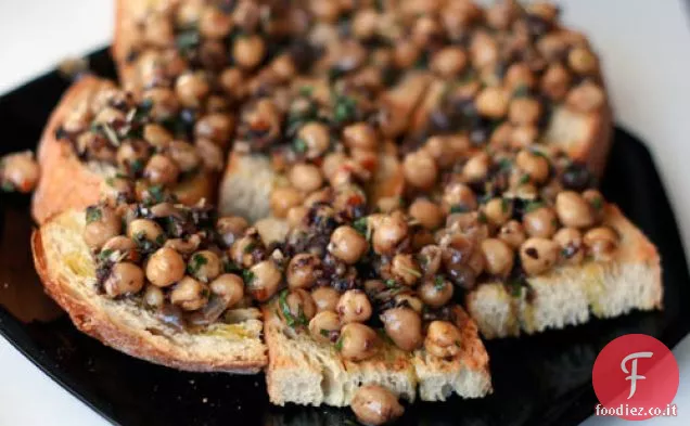 Cena Stasera: Bruschetta di ceci