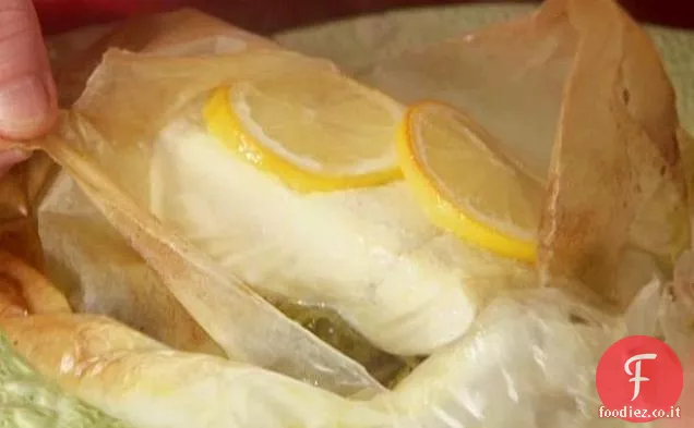 Ippoglosso a Cartoccio