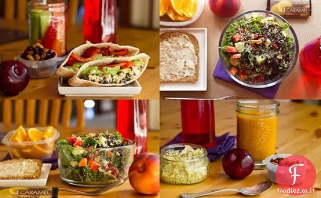 Pranzo di mercoledì con ritorno in pista riso integrale e ceci