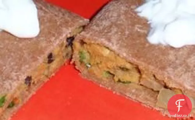 Roll-up di fagioli neri di patate dolci