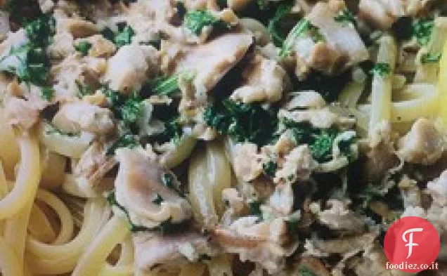 Linguine con Salsa di Vongole Bianche