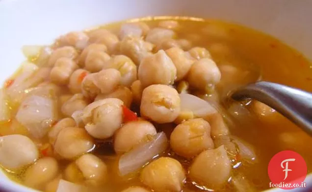 Cena stasera: Zuppa di ceci tunisina