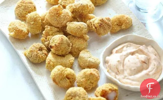 Gamberetti popcorn con salsa di immersione peperoncino-lime