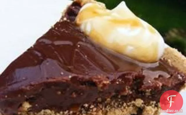 Torta al burro di arachidi al cioccolato V