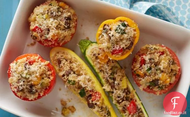 Bulgur-Verdure estive ripiene