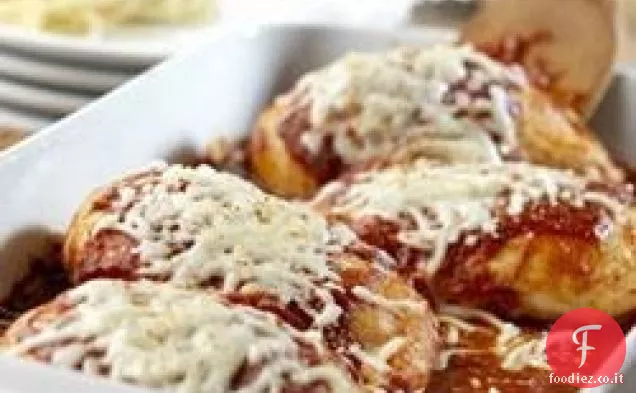 Parmigiano di pollo croccante