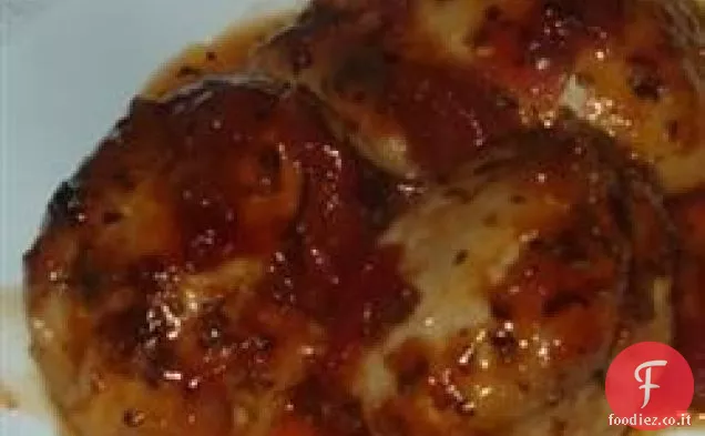 Pollo alla griglia con salsa Salsa barbecue