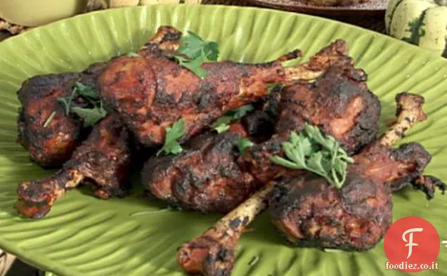 Aceto di sherry-Zucchero di canna Bacchette di tacchino smaltate