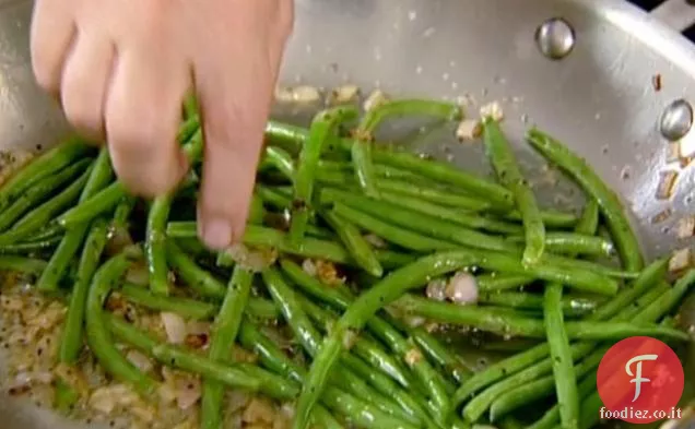 Fagiolini con Scalogno