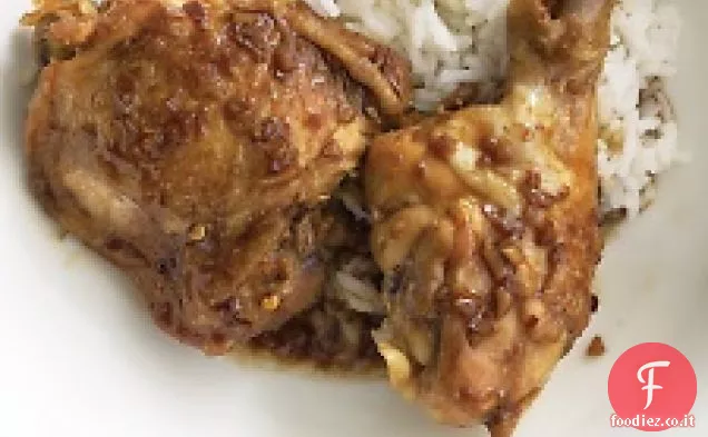Cile-aglio Cosce di pollo