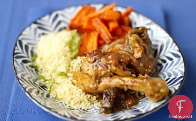 Pollo brasato marocchino