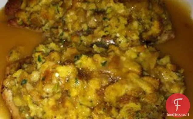 Pazzo buon ripieno e braciole al forno