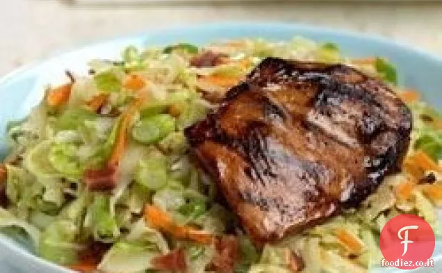 Pollo alla griglia con Slaw appassito