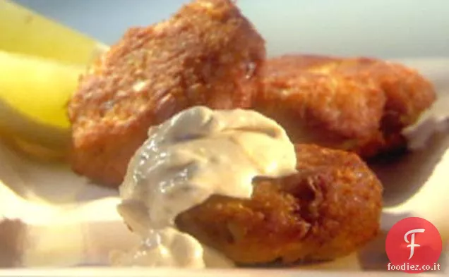 Torte di granchio Cajun