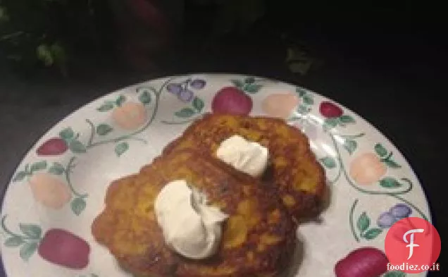 Frittelle di zucca saporite
