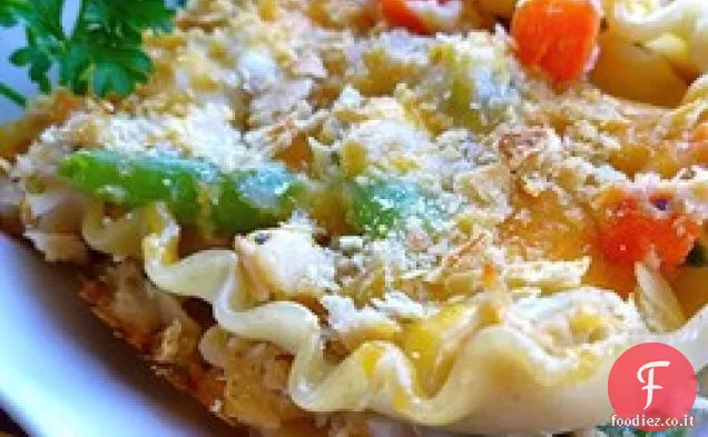 Casseruola di lasagne di tonno