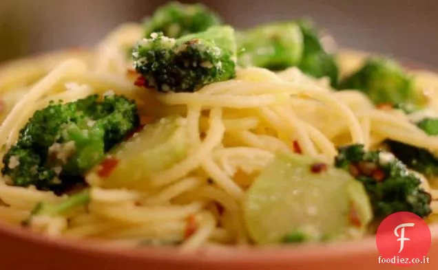 Spaghetti e Broccoli Aglio Olio